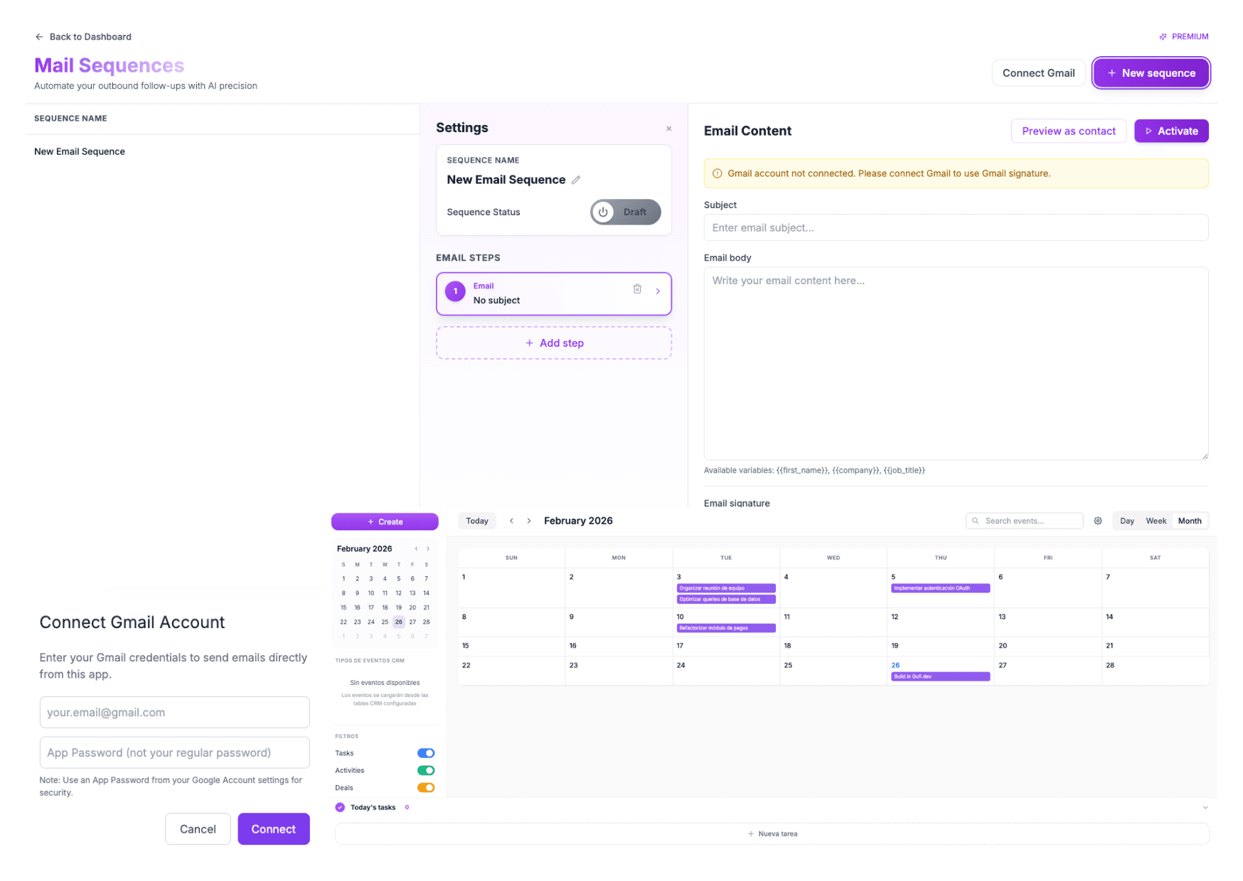 Mail Sequences